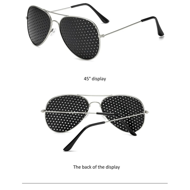 Anti Myopia Astigmatism Pinhole Vision Glasses For Natural Improvement 11