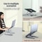 N8 N3 Adjustable Aluminum Laptop Stand Foldable Cooling Holder 2