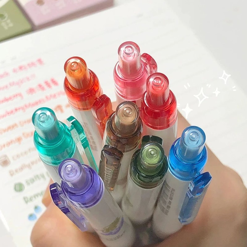 Fruit Scented 3D Gel Pens 05mm Smooth Writing Set 3