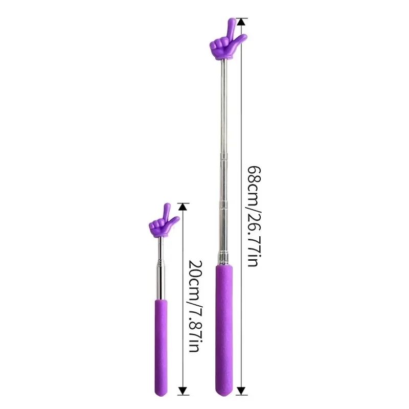 Telescopic Stainless Steel Teaching Pointer Stick 4