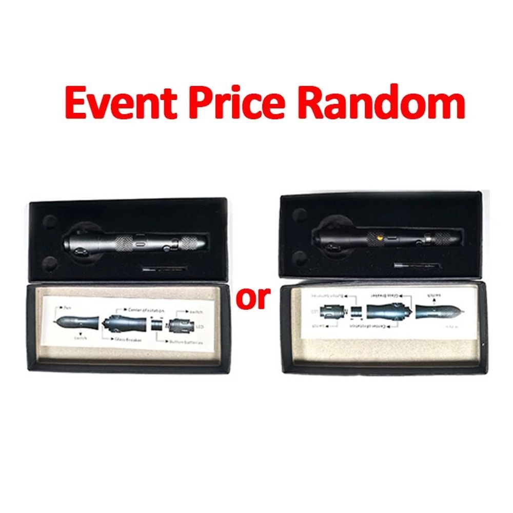 Multifunction Tactical Pen With Light And Spinner 16