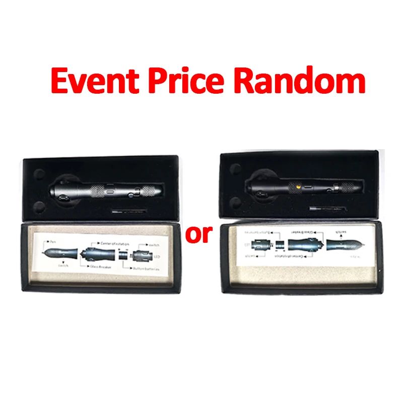 Multifunction Tactical Pen With Light And Spinner 16