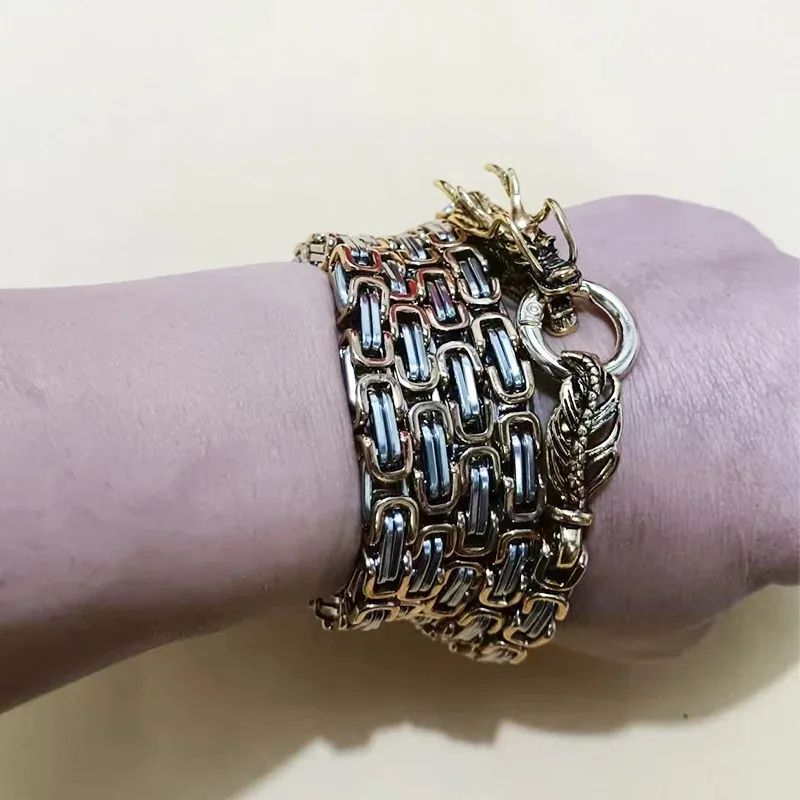 Dragon Stainless Steel Self Defense Bracelet Whip 6
