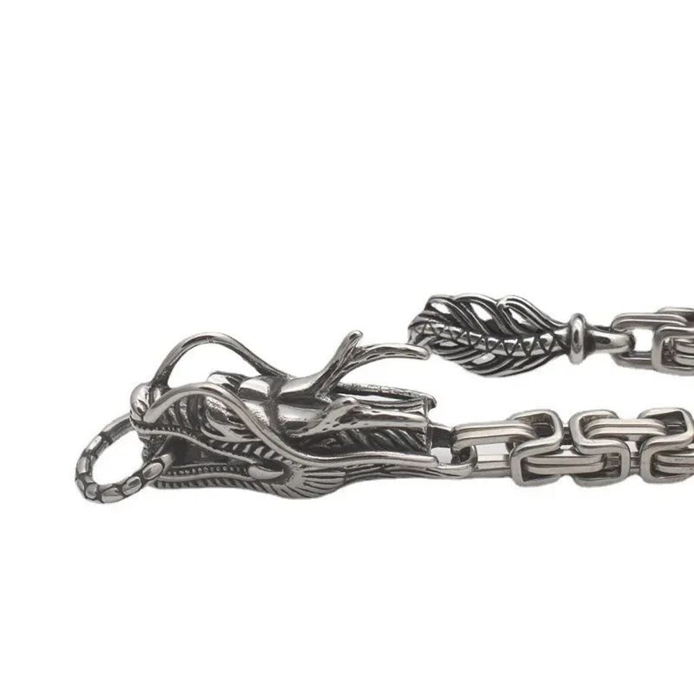 Dragon Stainless Steel Self Defense Bracelet Whip 14