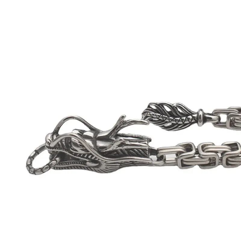 Dragon Stainless Steel Self Defense Bracelet Whip 14