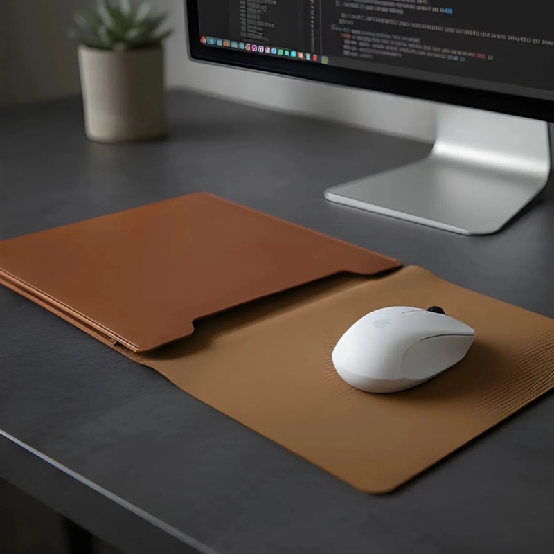 PU Leather Laptop Sleeve For 14 To 16 Inch Devices 6