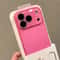 Candy Color Tempered Glass IPhone Case With Camera Protection 2