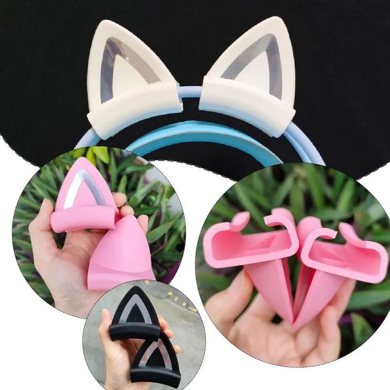 Cute Cat Ear Headphone Attachment 9