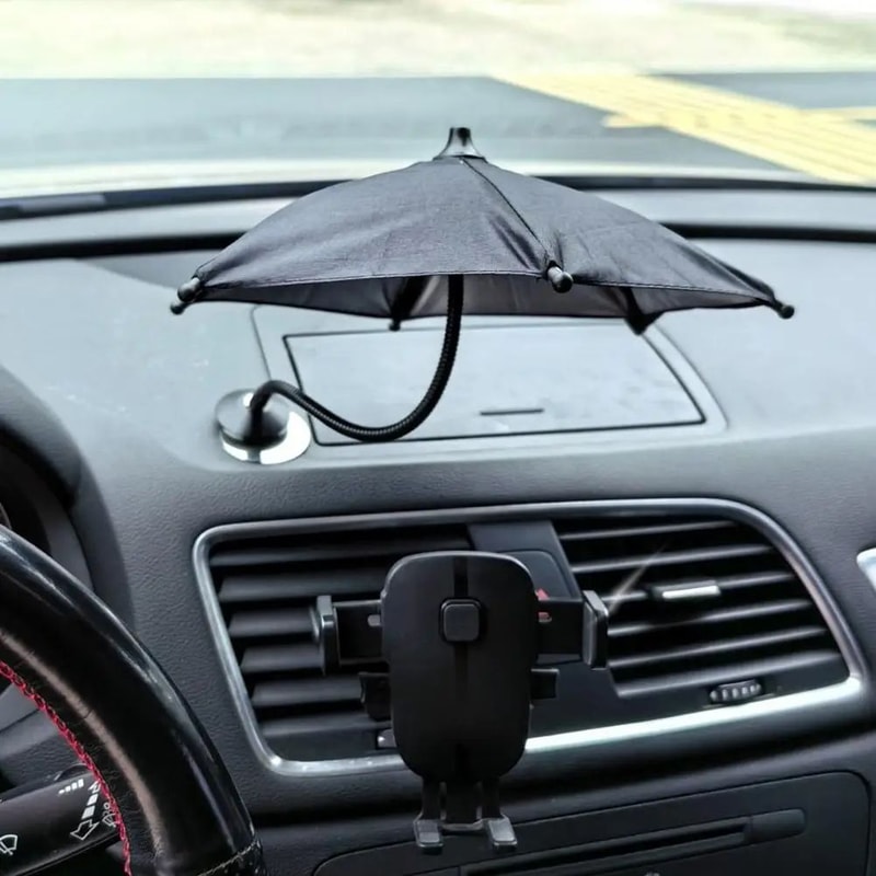 Magnetic Phone Sun Shade Umbrella 7