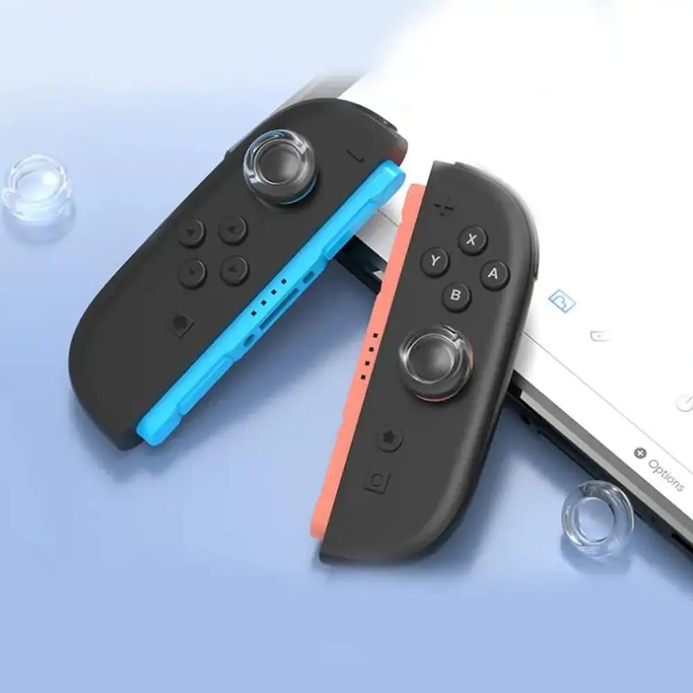 Transparent Thumb Grip Caps For Switch 2 8