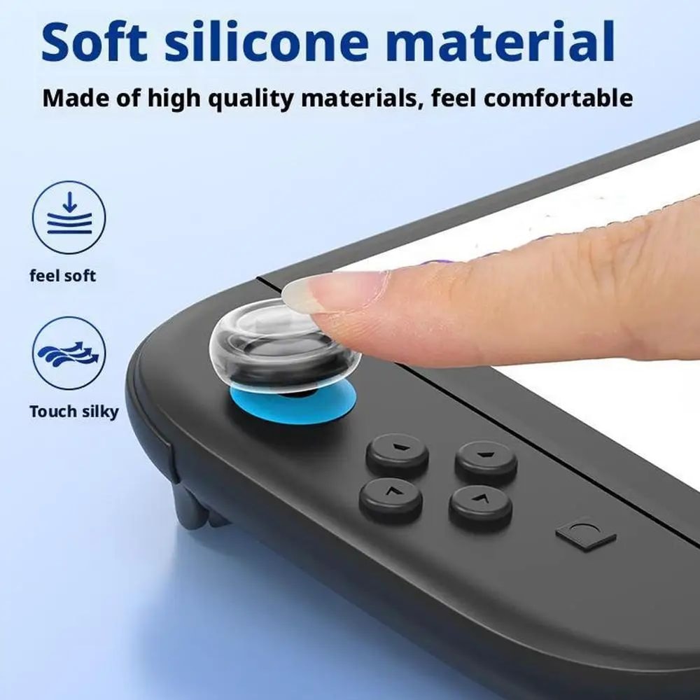 Transparent Thumb Grip Caps For Switch 2 10
