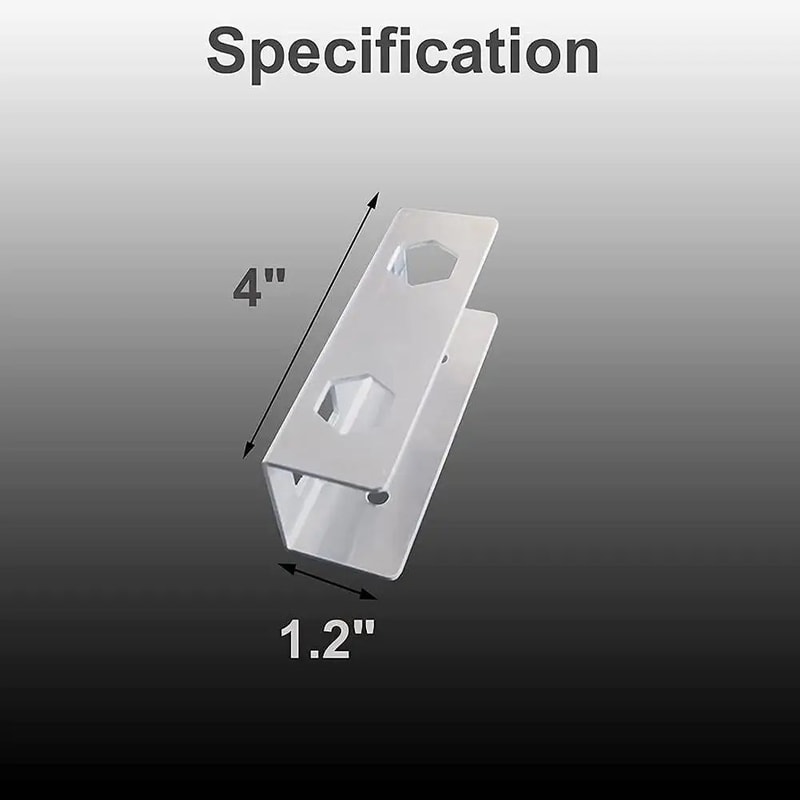 Under Desk Laptop Holder Storage Bracket 6