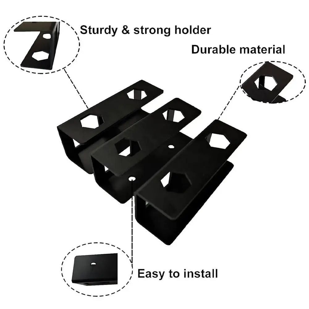 Under Desk Laptop Holder Storage Bracket 10