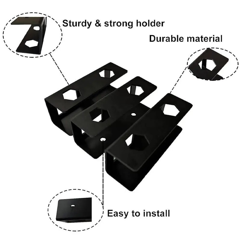 Under Desk Laptop Holder Storage Bracket 10