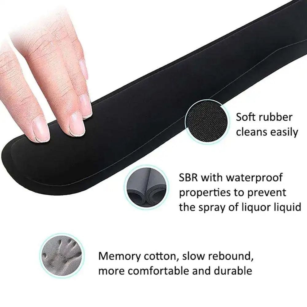 Ergonomic Memory Foam Keyboard Wrist Rest Pad 6