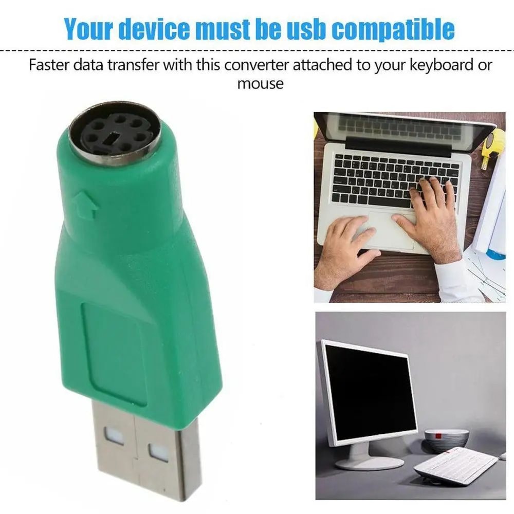 USB To PS2 Keyboard Mouse Adapter 6