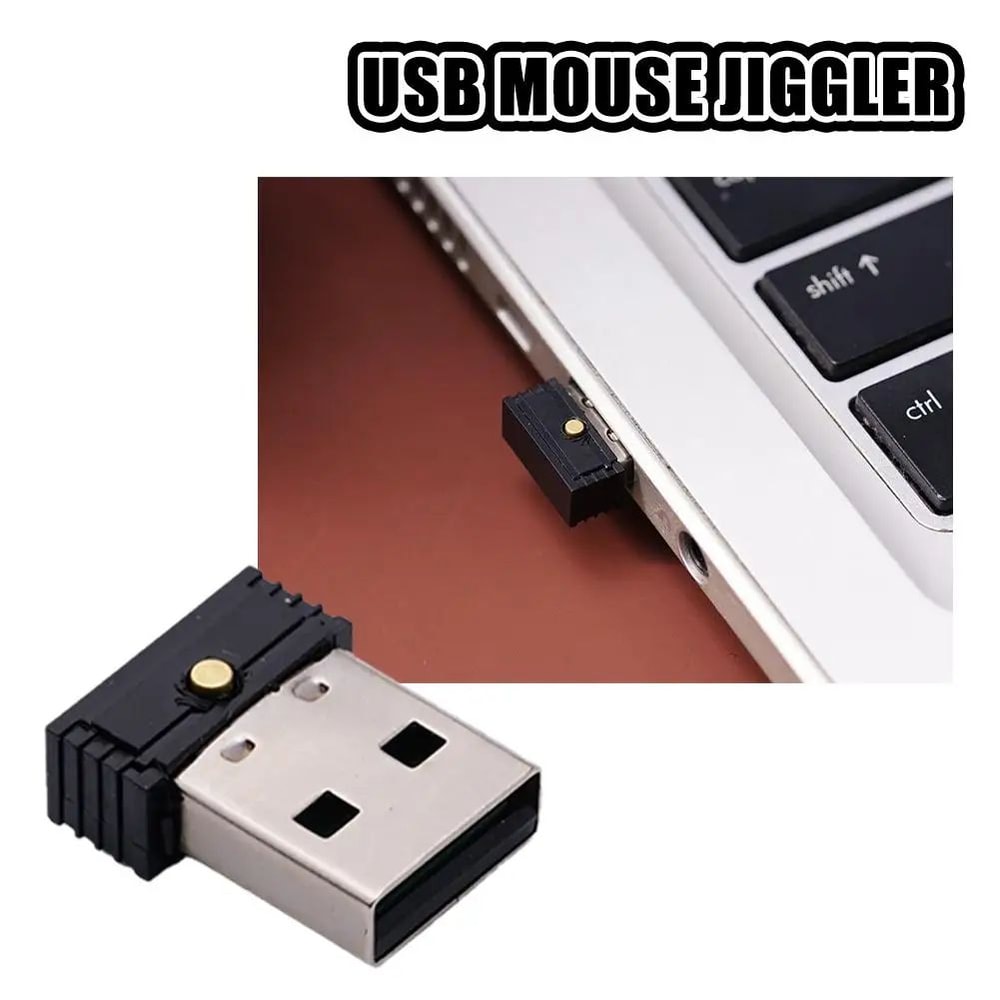 USB Mini Mouse Jiggler Auto Movement Device 13