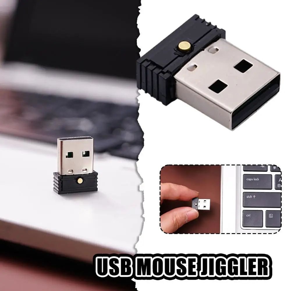 USB Mini Mouse Jiggler Auto Movement Device 14