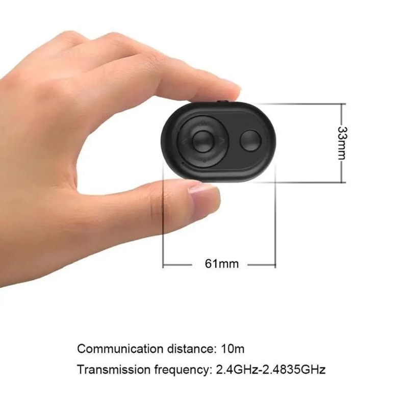 Mini Bluetooth Remote Camera Shutter 10