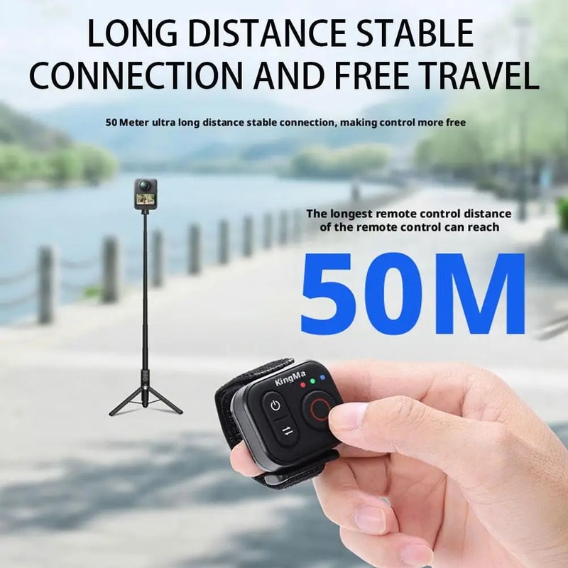 Bluetooth Remote Selfie Stick For DJI Action Camera 6