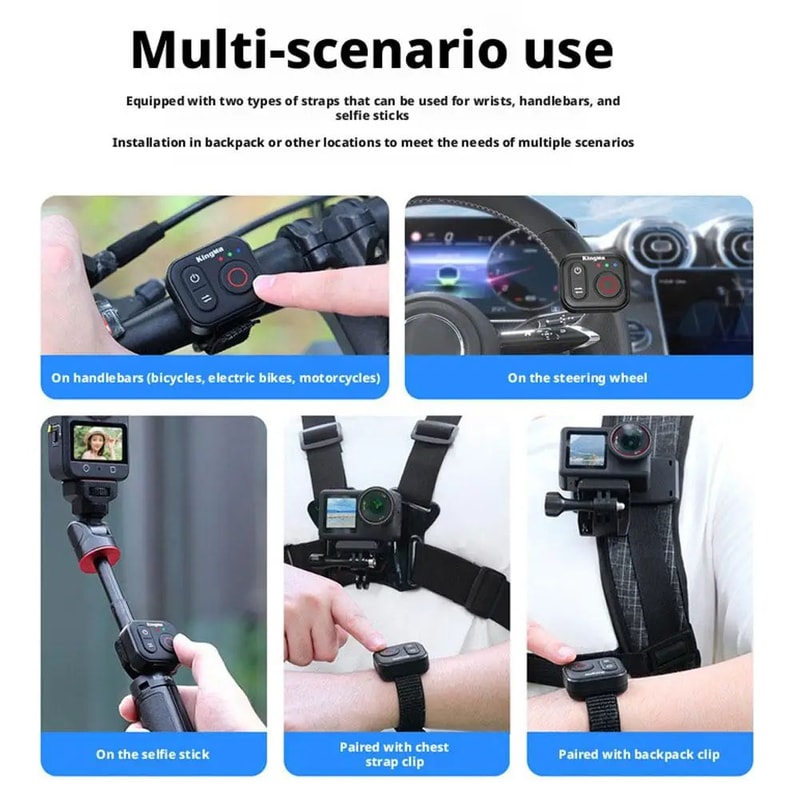 Bluetooth Remote Selfie Stick For DJI Action Camera 7