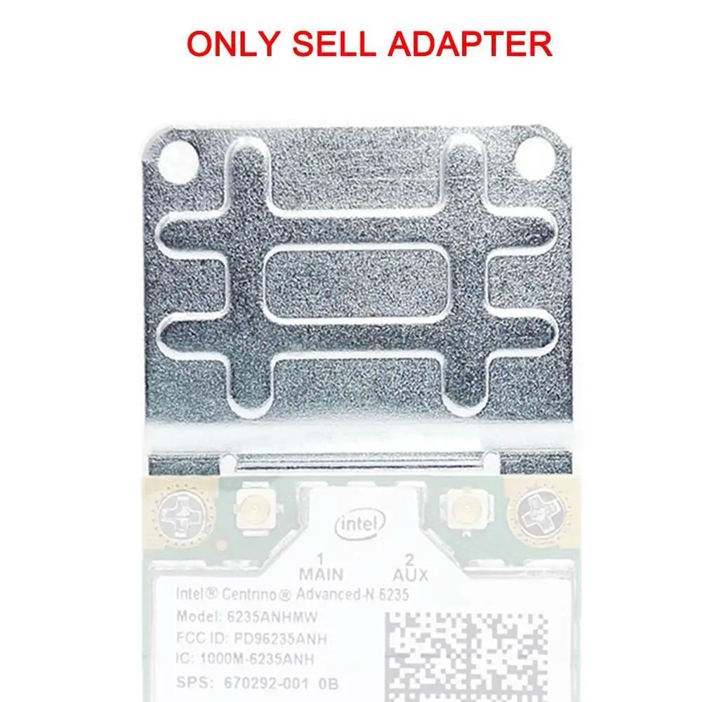 Mini PCI E Half To Full Height Adapter Bracket 1