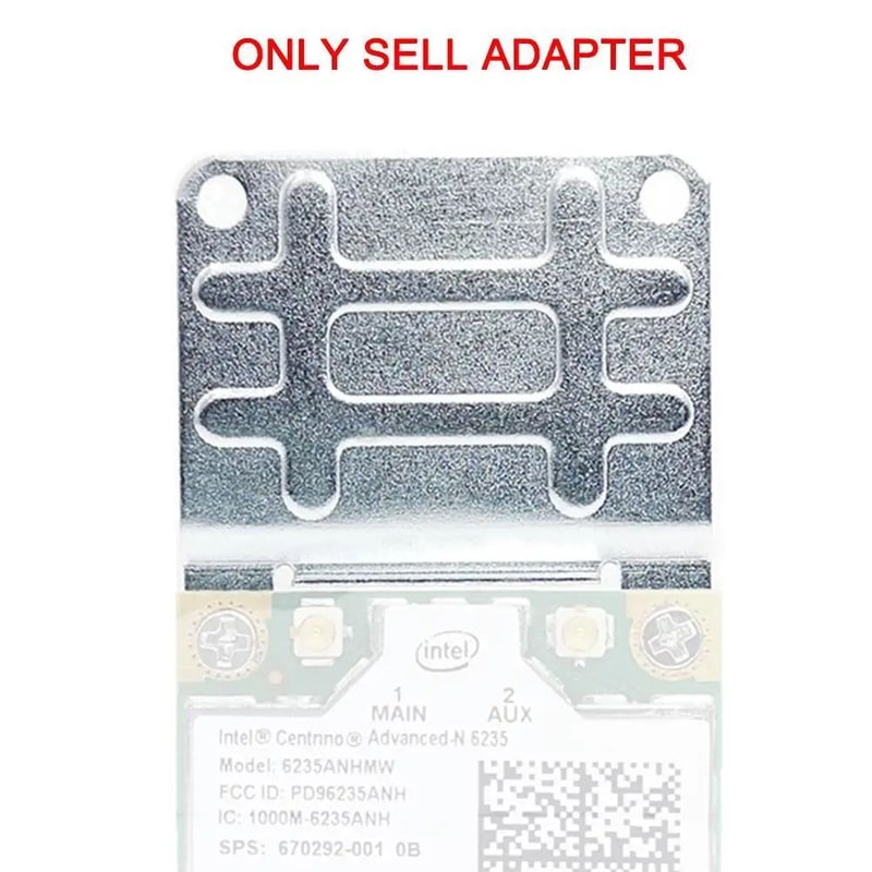 Mini PCI E Half To Full Height Adapter Bracket 1