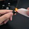 Mini Type C Electric Lighter Portable Keychain 7