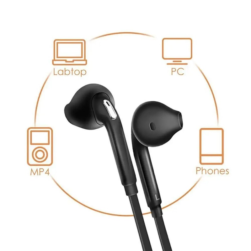 Wired In Ear Headphones With Mic 35mm Earphones 3