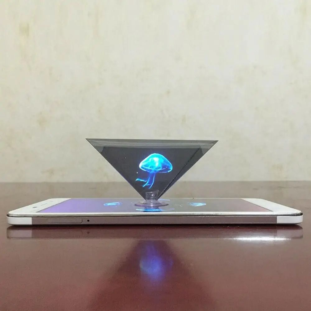 3D Hologram Pyramid Projector For Mobile Phone 3