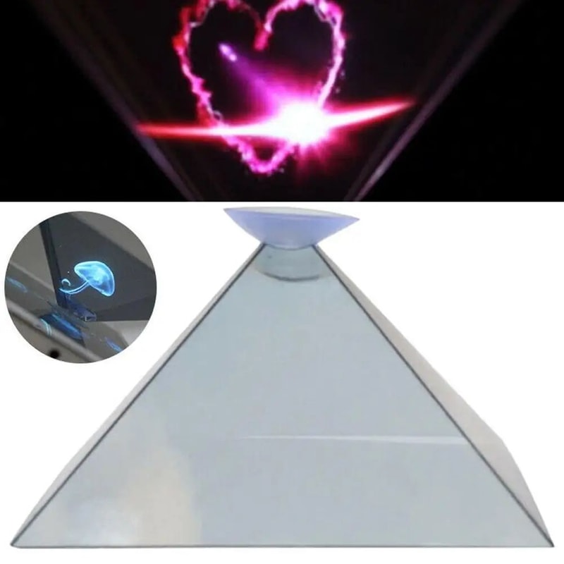 3D Hologram Pyramid Projector For Mobile Phone 5