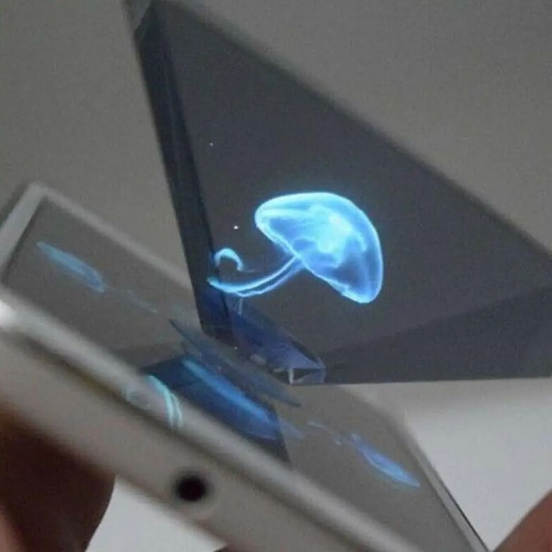 3D Hologram Pyramid Projector For Mobile Phone 7