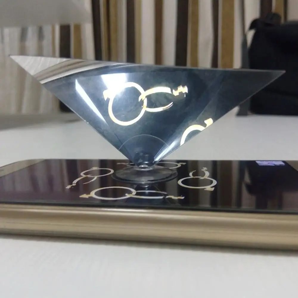 3D Hologram Pyramid Projector For Mobile Phone 9