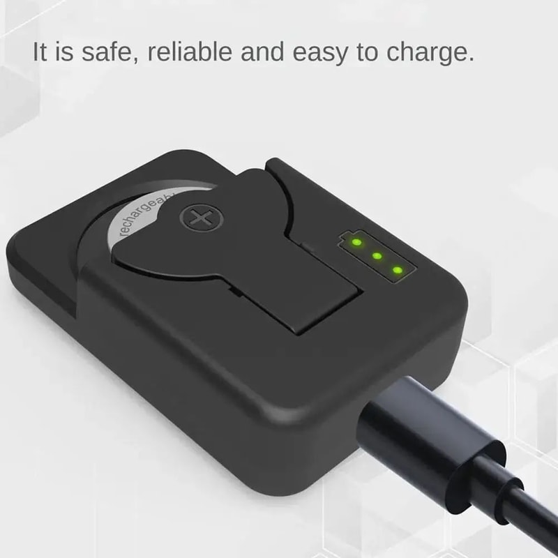 USB C Rechargeable Coin Button Battery Set 6