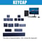 Replacement Keycaps For Logitech G915 G913 Mechanical Keyboard 1