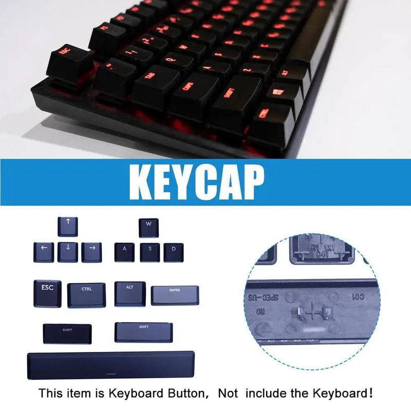Replacement Keycaps For Logitech G915 G913 Mechanical Keyboard 6