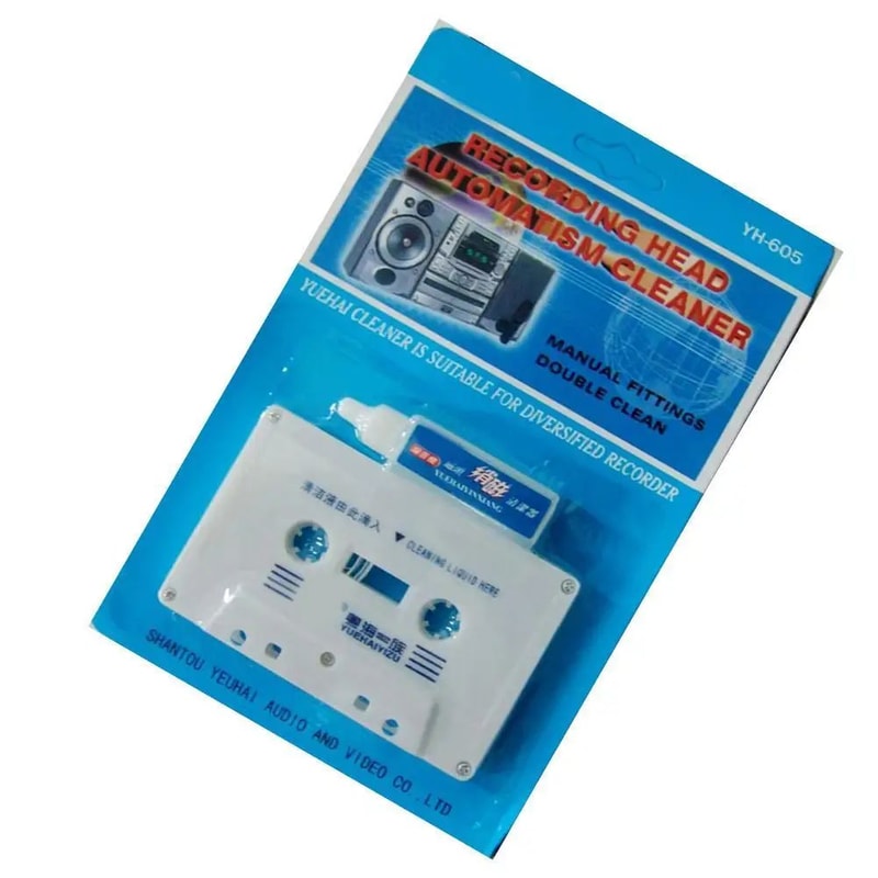 Car Cassette Head Cleaner Audio Tape Adapter 4