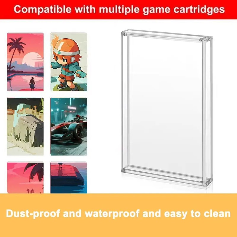 Magnetic Acrylic Game Card Display Case For Switch 2 8