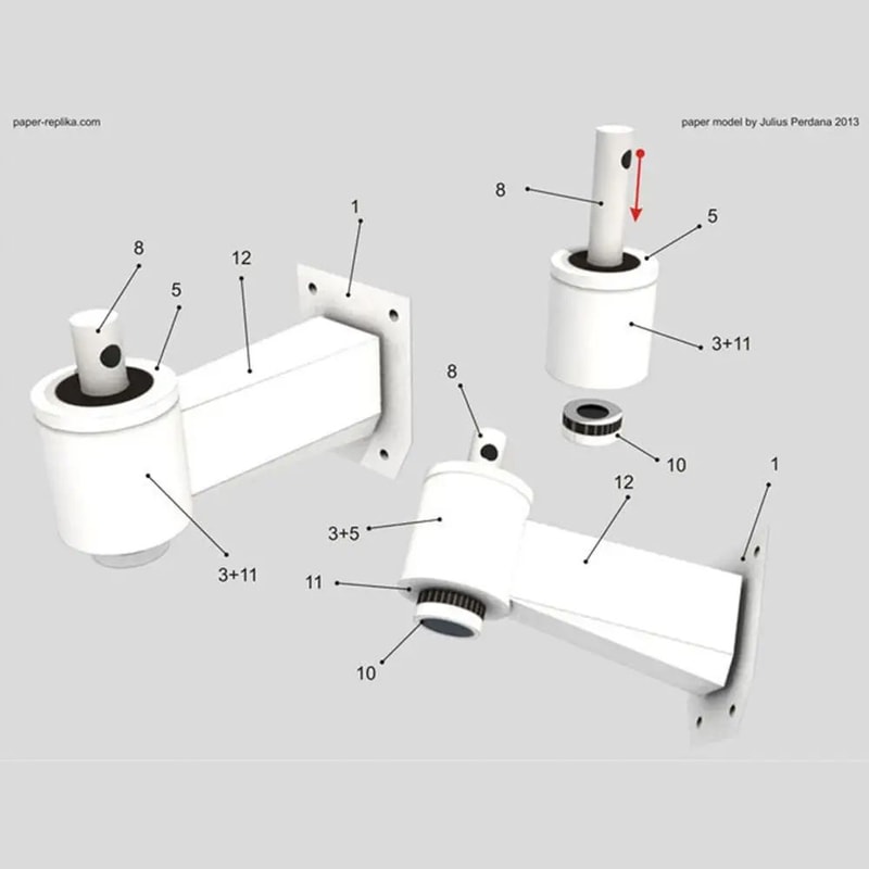 Dummy CCTV Camera With LED Security Light 9