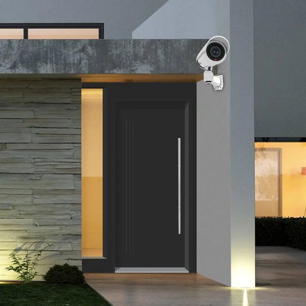 Dummy CCTV Camera With LED Security Light 13