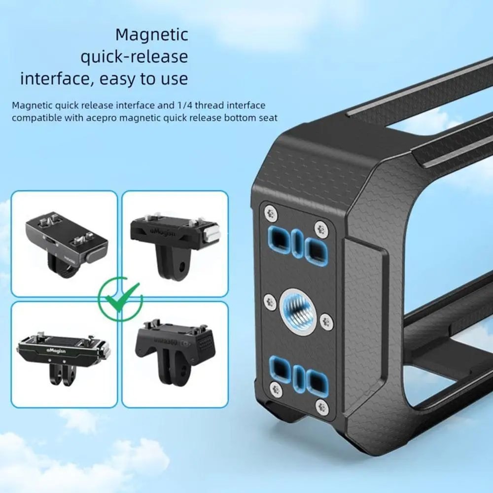 Insta360 X5 Magnetic Rabbit Cage Protective Case 0