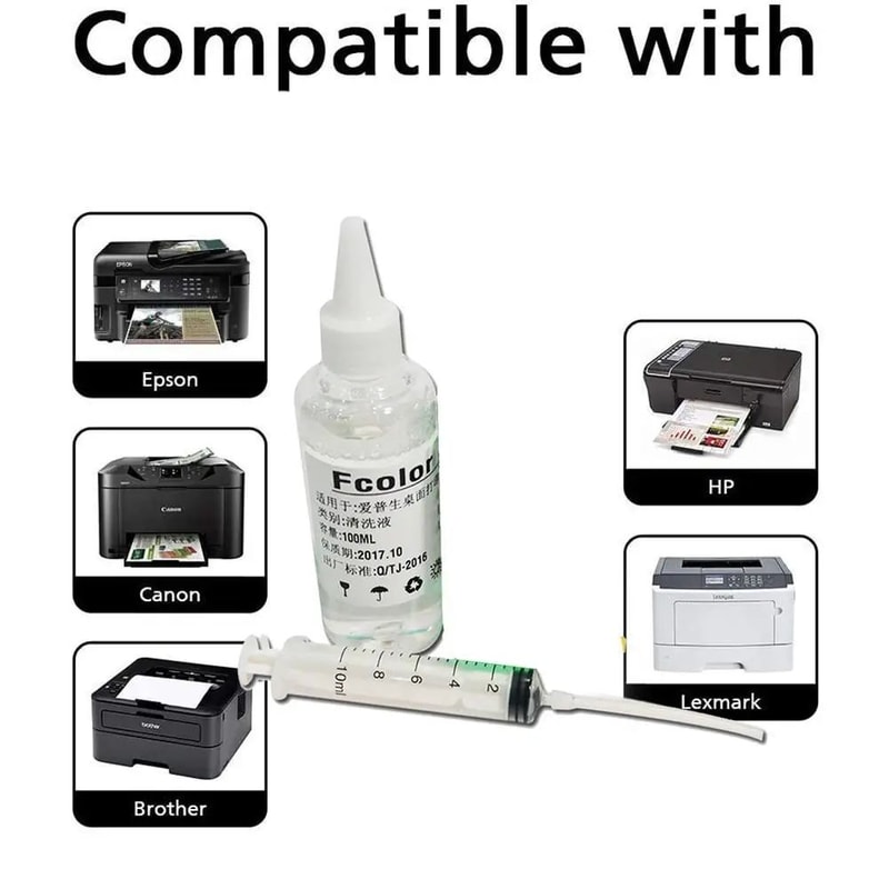 100ml DTF Printer Cleaning Solution Liquid 2