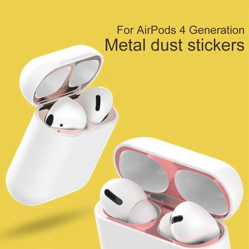 AirPods 4 Metal Dust Protection Sticker Set 7