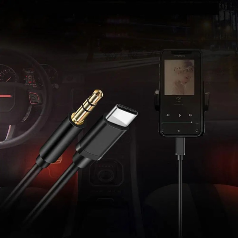 USB C To 35mm AUX Audio Cable Adapter 1