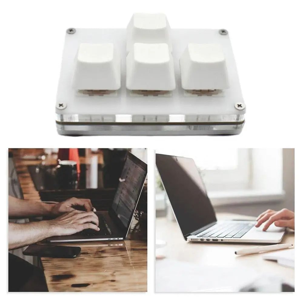 Mini 4 Key Programmable USB Keypad 12