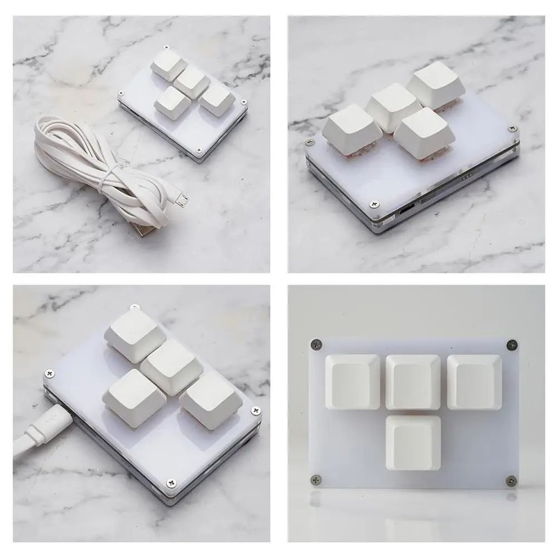 Mini 4 Key Programmable USB Keypad 13