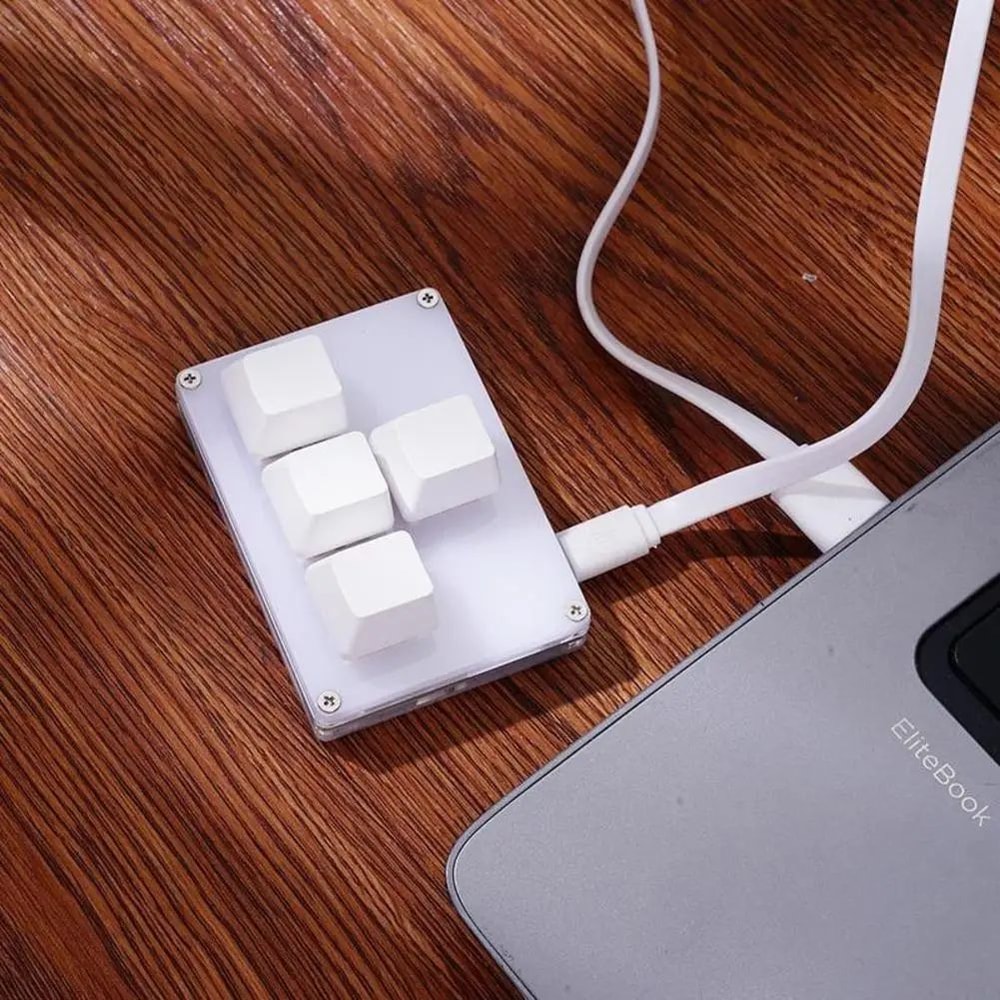 Mini 4 Key Programmable USB Keypad 18