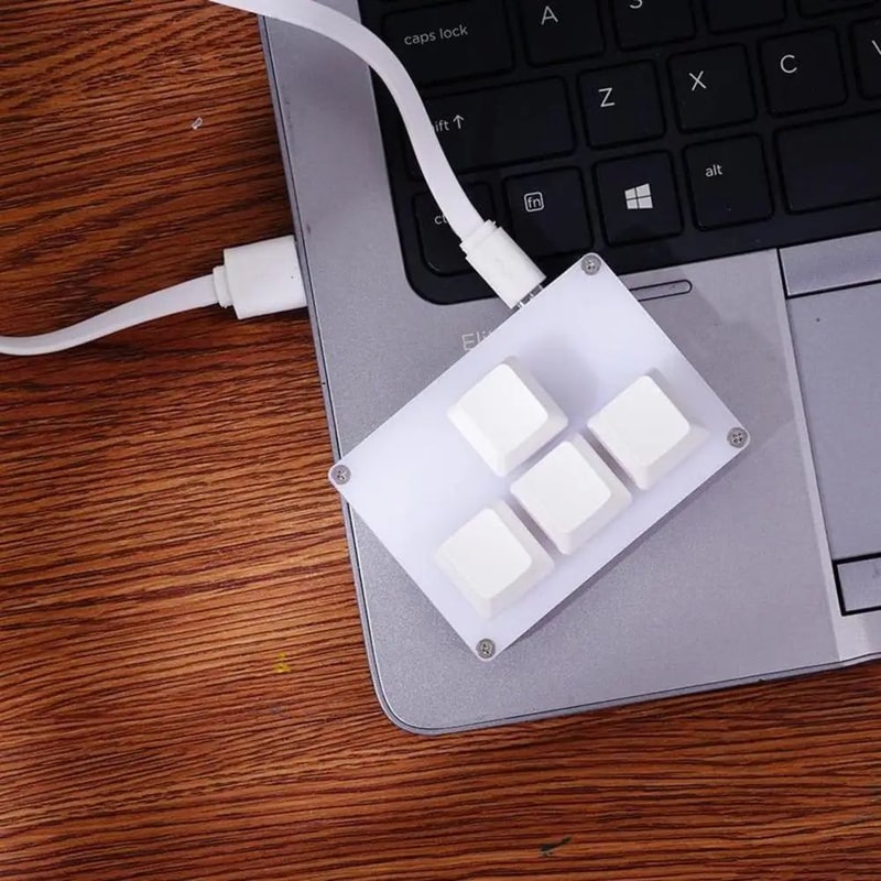 Mini 4 Key Programmable USB Keypad 19