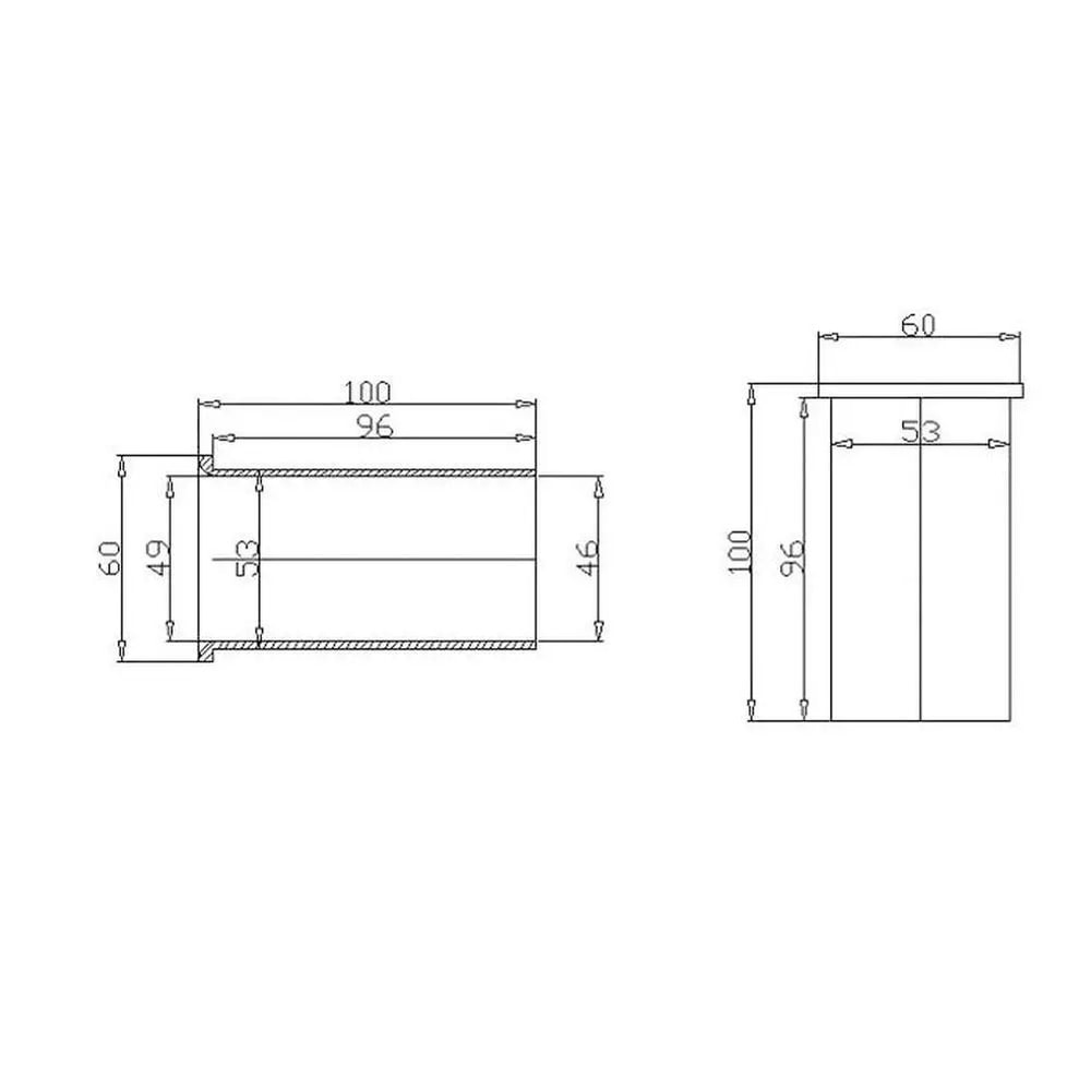 Speaker Bass Reflex Port Tube 35x67mm 6