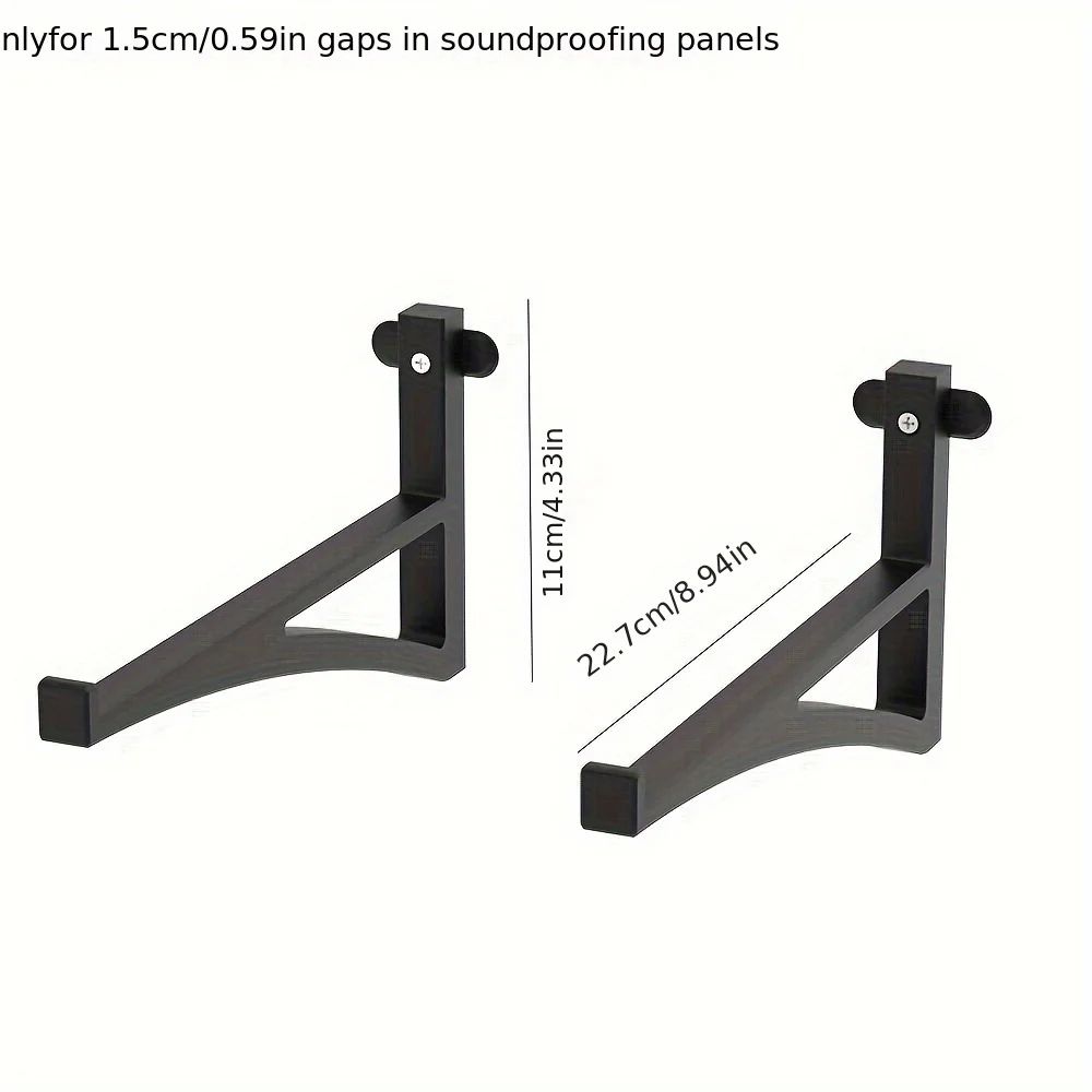 Acoustic Panel Shelf Bracket Set 6